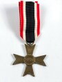 Kriegsverdienstkreuz 2. Klasse 1939 ohne Schwerter am Band, Buntmetall