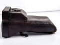 1.Weltkrieg, Behälter für Berittene für Scherenfernrohr 09 , getragenes Stück, datiert 1915