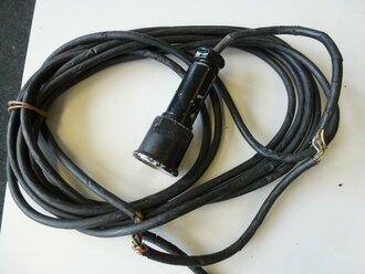 Sprechgarnitur für Kriegsmarine Geschützbedienung, Kabel z.T. defekt, sonst guter Zustand