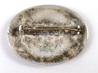 Reichsarbeitsdienst der weiblichen Jugend (RAD/wj), Erinnerungsbrosche in silber aus Leichtmetall