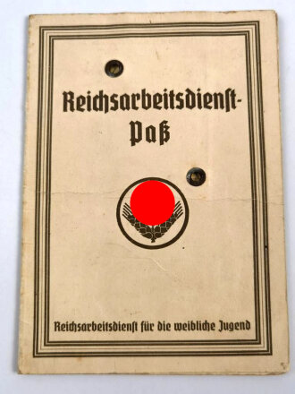 RAD Reichsarbeitsdienst, Arbeitsdienst für die...