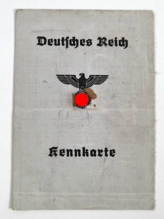 RAD Reichsarbeitsdienst, Arbeitsdienst für die weibliche Jugend, Arbeitsdienstpaß (Arbeitsdienstzeugnis) , ausgestellt 1943 auf eine Frau aus Einöd Kreis Homburg, dazu die Kennkarte