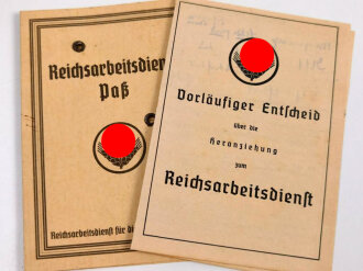 RAD Reichsarbeitsdienst, Arbeitsdienst für die...