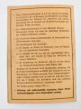 RAD Reichsarbeitsdienst, Arbeitsdienst für die weibliche Jugend, Arbeitsdienstpaß (Arbeitsdienstzeugnis) , ausgestellt 1941 auf eine Frau aus Oberhausen, dazu der vorläufige Entscheid
