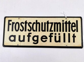 Schild für KFZ Instandsetzungseinheiten der...