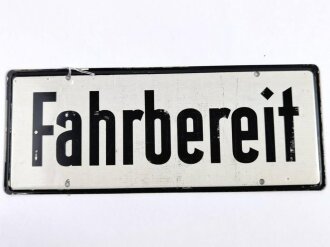 Schild für KFZ Instandsetzungseinheiten der Wehrmacht 10 x 25cm