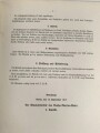 Kriegsmarine, M.Dv.Nr. 147 "Allgemeine Baubestimmungen 1 Nr. 10 - Vorschrift für die Herstellung von Schiffsmodellen" datiert 1939, DIN A4