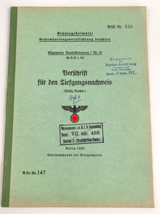M.Dv.Nr. 147 "Allgemeine Baubestimmungen 1 Nr. 18 -...