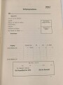 M.Dv.Nr. 147 "Allgemeine Baubestimmungen 1 Nr. 18 - Vorschrift für den Tiefgangsnachweis" datiert 1939, DIN A4