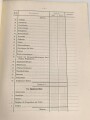 M.Dv.Nr. 147 "Allgemeine Baubestimmungen 1 Nr. 18 - Vorschrift für den Tiefgangsnachweis" datiert 1939, DIN A4