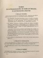 Kriegsmarine, M.Dv.Nr. 147 "Allgemeine Baubestimmungen 1 Nr. 21 - Vorschrift für die Abnahmekommission" datiert 1939, DIN A4