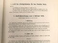 M.Dv.Nr. 147 "Allgemeine Baubestimmungen 1 Nr. 12 - Die Seestraßenordnung vom 5. Februar 1906" datiert 1939, DIN A4