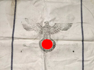 Grosser Sack für Heeresverpflegung datiert 1941, gebrauchtes Stück, ungereinigt