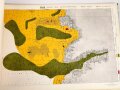 Kriegsmarine "Atlas der Bodenbeschaffenheit des Meeres", Westküste Irlands und Shetland Inseln, Island und Färöer, Großformat