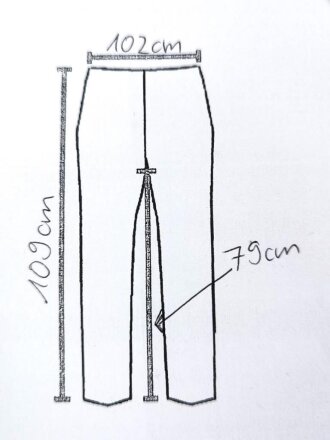 Kriegsmarine, schwarze Lederhose. getragenes Stück in gutem Gesamtzustand