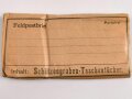 1.Weltkrieg, Pack " Schützengraben Taschentücher" als Feldpostbrief. Maße 9 x 16,5cm