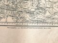 Luftwaffe , Luftnavigationskarte in Merkatorprojektion, Blatt Deutschland, Ausgabe 1940, Maße: 63 x 70 cm
