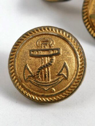 Kriegsmarine,  Uniformknopf 20mm "JFS 42" aus...