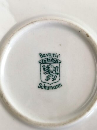 Reichsarbeitsdienst, Erinnerungsteller " Arbeitsgau Sudetenland XXXVII" Porzellan, Hersteller Bavaria Schumann, Durchmesser 30cm. guter Zustand