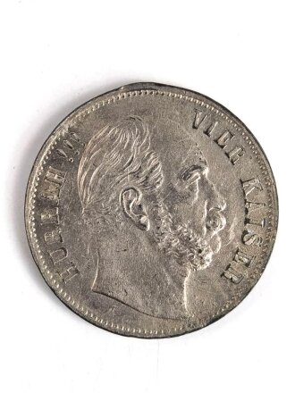 Kaiserreich, nicht tragbare Medaille 30mm Durchmesser " Hurra  !!! Vier Kaiser" Wilhelm I. 1861-1888
