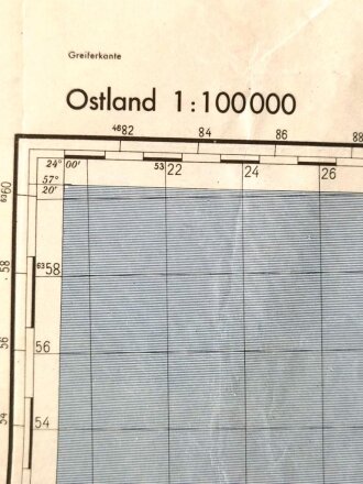 Truppenkarte, "Dünamünde", Ostland,...