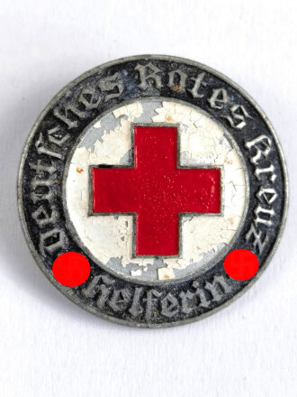Deutsches Rotes Kreuz, Brosche " Helferin" lackierte Ausführung