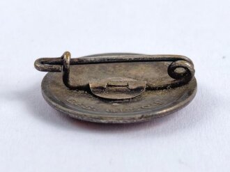 Mitgliedsabzeichen NSDAP " Ges.Gesch" stark getragen