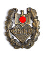Deutscher Schützenverband, kleine Auszeichnung für Schießleistung in bronze, 1.Form
