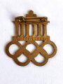 Olympische Spiele 1936 Berlin, Emailliertes Abzeichen Olympiade Berlin 1936