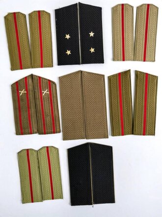 Russland UDSSR, 8 Paar Schulterstück aus der Zeit des kalten Krieges