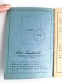 Deutscher Reichskriegerbund ( Kyffhäuserbund) e.V. "Mitgliedsbuch", datiert 1936 Frankfurt am Main