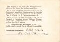 "Befristeter Ausweis" für den Aufenthalt in der Innenstadt von Gross-Paris, 04.05 1941, ca. 9,5 x 13,5 cm , guter Zustand