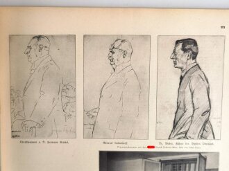 "Adolf Hitler, ein Mann und sein Volk" Illustrierter Beobachter, 96 Seiten, über DIN A4, geklebt