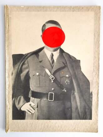 "Das Deutschland Adolf Hitlers - Die ersten Vierjahre des dritten Reiches" 1937, Illustrierter Beobachter, 127 Seiten, über DIN A4, geklebt