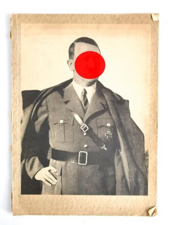 "Das Deutschland Adolf Hitlers - Die ersten Vierjahre des dritten Reiches" 1937, Illustrierter Beobachter, 127 Seiten, über DIN A4