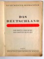 "Das Deutschland Adolf Hitlers - Die ersten Vierjahre des dritten Reiches" 1937, Illustrierter Beobachter, 127 Seiten, über DIN A4