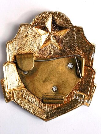 Russland UDSSR,  Abzeichen aus Leichtmetall für Armee Streifendienst, Höhe 7,5cm