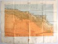 Afrikakorps Landkarte Sonderausgabe 1941 "Matruch" Ägypten, Maße: 84 x 109 cm, , gebraucht