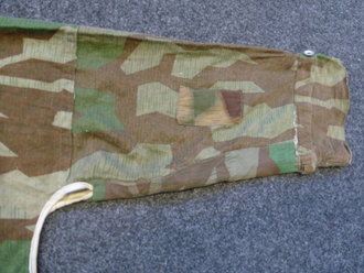 Tarnschlupfhemd Wehrmacht, Farbfrisches Stück, sicher eines der seltensten Tarnhemden des Heeres