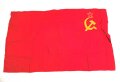 Russland UDSSR, rote Fahne mit Hammer und Sichel, Maße 58 x 95cm