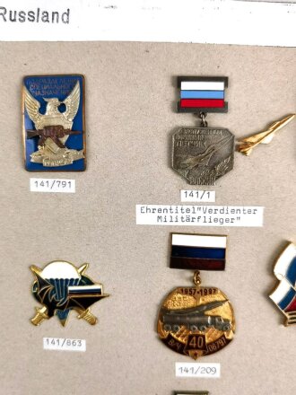Russland UDSSR, Sammlung Metallabzeichen