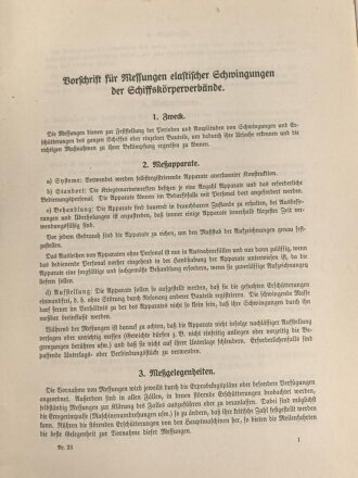 M.Dv.Nr. 147 "Allgemeine Baubestimmungen 1 Nr. 23 -...