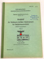 M.Dv.Nr. 147 "Allgemeine Baubestimmungen 1 Nr. 23 - Vorschrift für die Messung elastischer Schwingungen der Schiffskörperverbände" datiert 1939, DIN A4