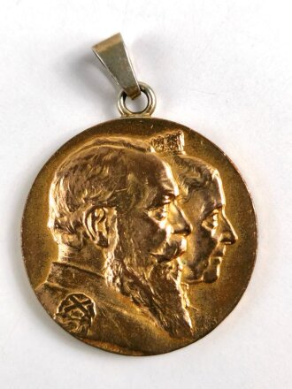 Baden, Friedrich Luisen Medaille 1906, die Öse...