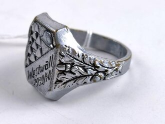"Westwall" Fingerring in gutem Zustand, Höhe 19mm