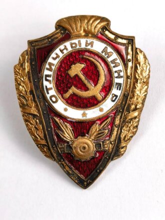 Russland UDSSR, Bestenabzeichen ab 1942, Ausgezeichneter Sprengmeister