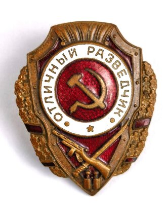Russland UDSSR, Bestenabzeichen ab 1942, Ausgezeichneter Aufklärer