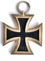 Eisernes Kreuz 2. Klasse 1939 ohne Hersteller, Hakenkreuz mit vollständiger Schwärzung, Zargen mit frostiger Erhaltung