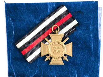 Ehrenkreuz für Frontkämpfer, mit Hersteller L.N.B.G, mit passender Verleihungstüte