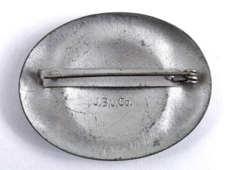 Reichsarbeitsdienst der weiblichen Jugend (RAD/wj), Erinnerungsbrosche in Silber, Leichtmetall